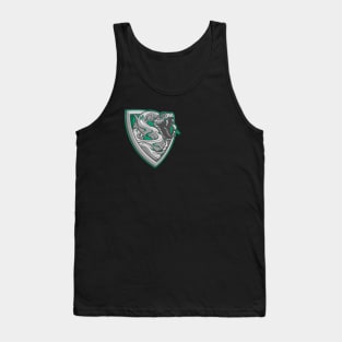 silver and emerald serpent shield of ambition Tank Top